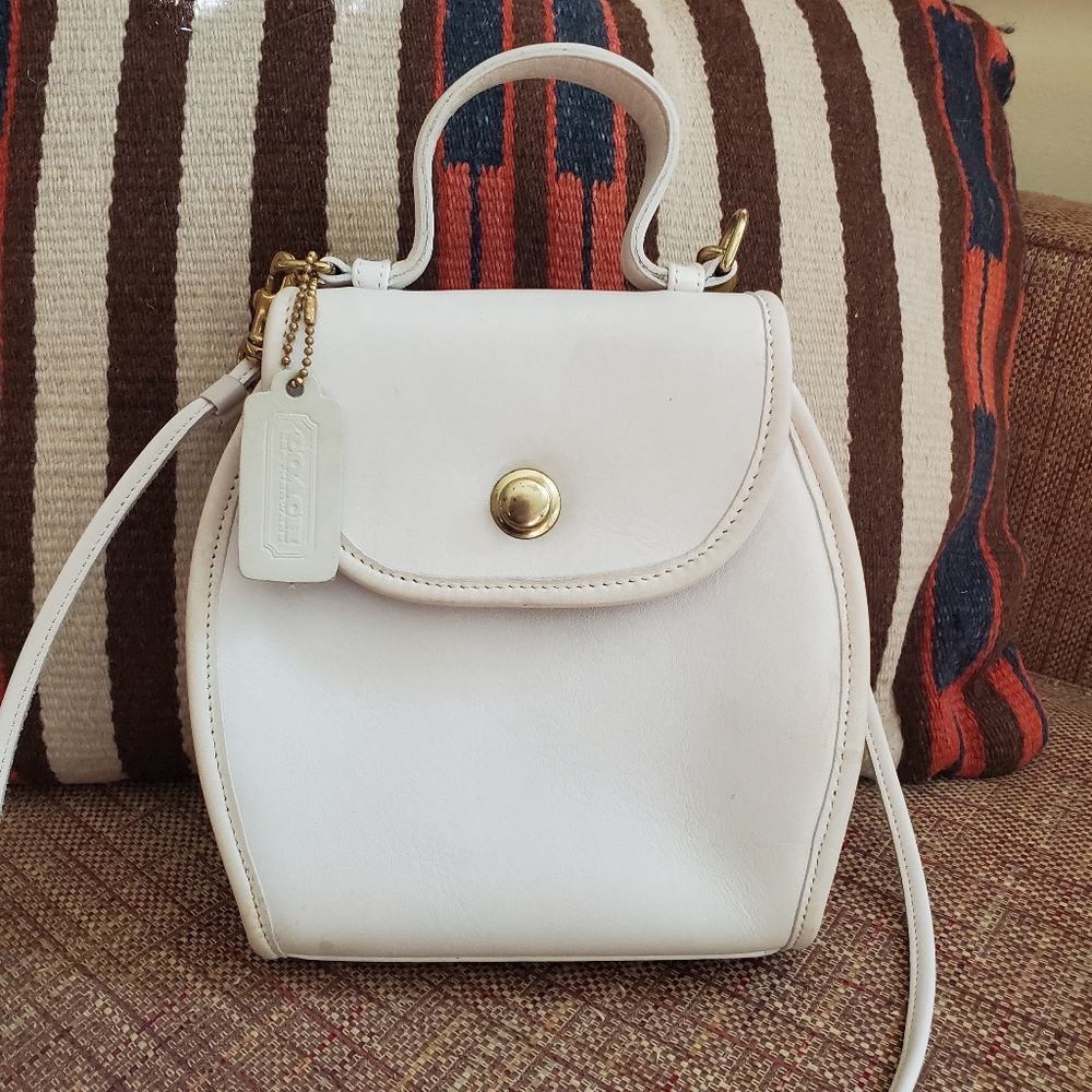 Coach Derby Bag 9904, in bone. Rare